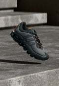 adidas Originals MEGARIDE UNISEX - Trainers - grey six/lucid orange