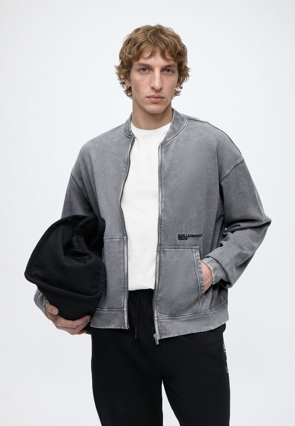 Karl Lagerfeld Jeans RELAXED WASHED BOMBER