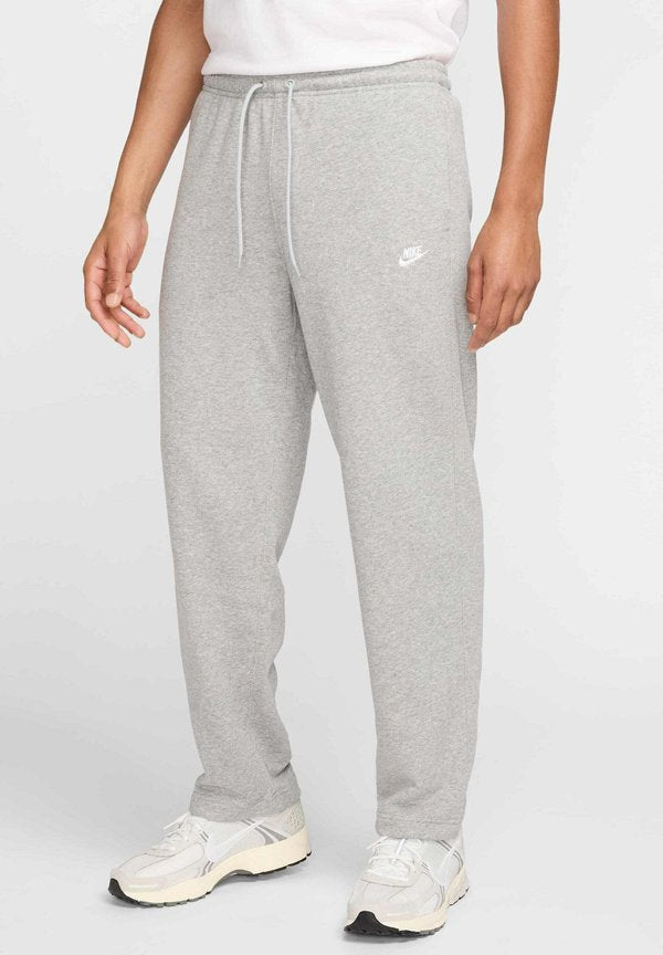 Nike Sportswear M NK CLUB FT OH PANT - Tracksuit bottoms - dark grey heather light smoke grey white
