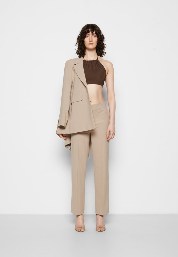 NA-KD TIE HALTERNECK