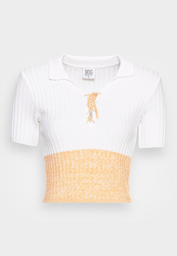 BDG Urban Outfitters BDG LATTICE FRONT TWO TONE TOP