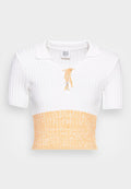 BDG Urban Outfitters BDG LATTICE FRONT TWO TONE TOP