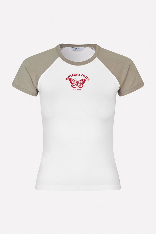 Envii ENMOLLY SS RAGLAN TEE 7143