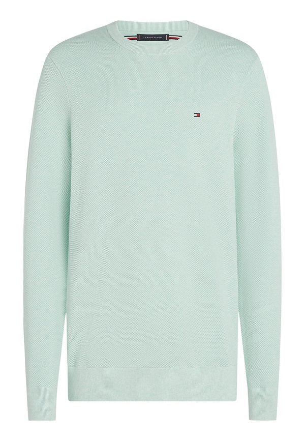 Tommy Hilfiger ESSENTIAL STRUCTURE CREW NECK - ELEVATED ESSENTIALS