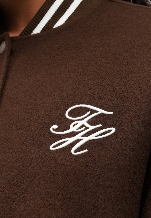 Tommy Hilfiger DOUBLE-FACED WOOL BLEND BOMBER JACKET
