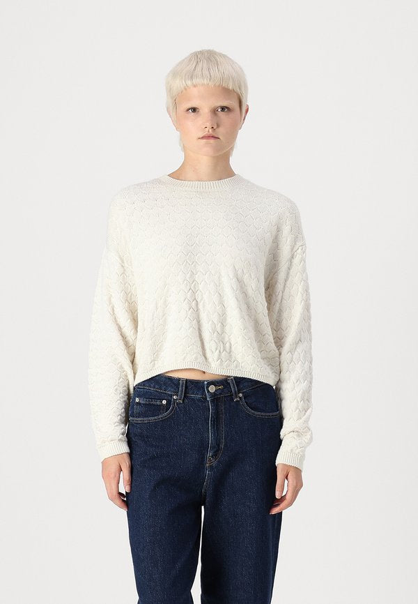 Pieces PCNOA O-NECK BUBBLE