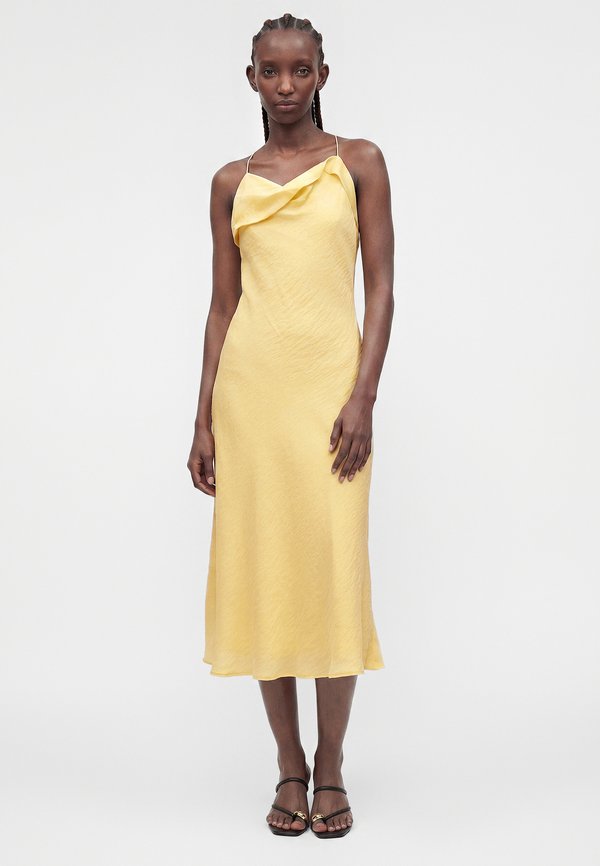 Selected SLWEMMA BLEND MIDI STRAP DRESS