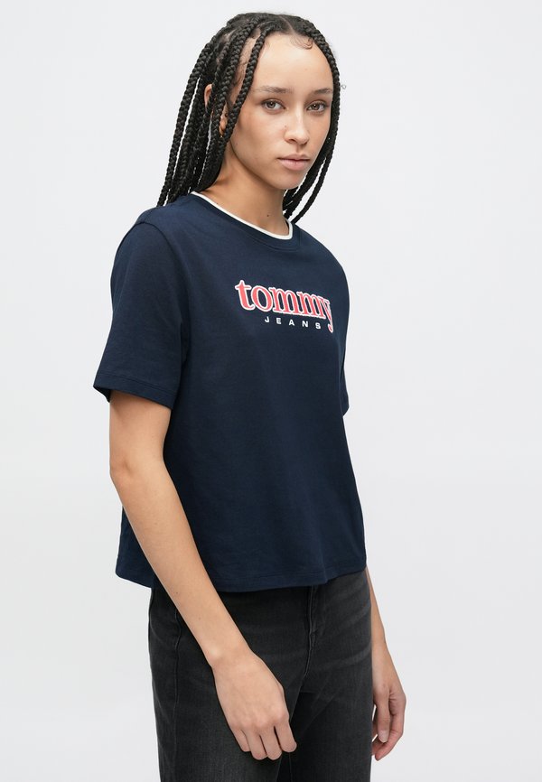 Tommy Jeans HIGH RISE FLARED BLACK JEANS