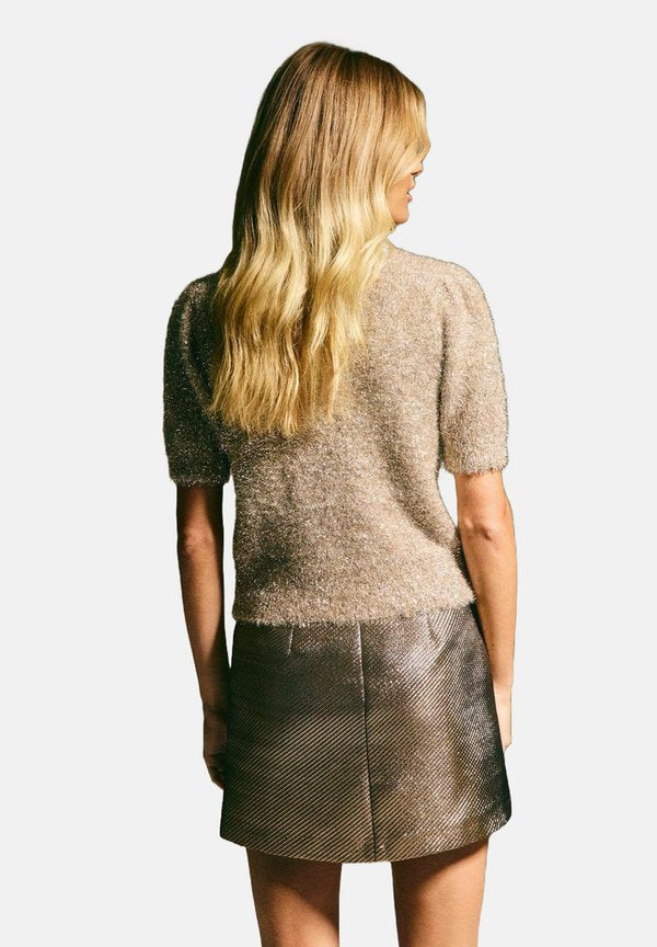New Look FLUFFY SPARKLE SHORT SLEEVE