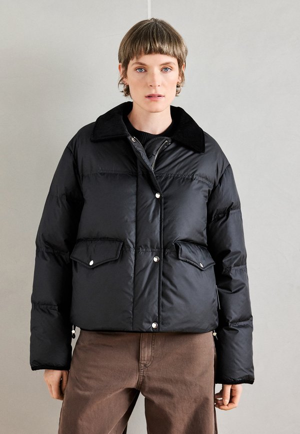Marc O'Polo JACKET CONTRAST COLLAR FLAP POCKETS