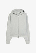 Bershka TECHNIC - ZIP UP HOODIE - Bomber Jacket - dark grey