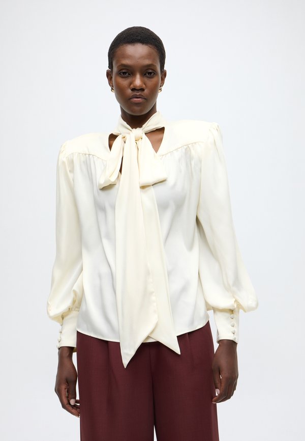 Bardot REVANA SATIN TIE NECK BLOUSE