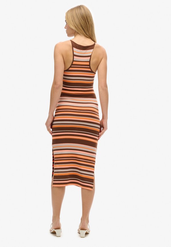 Superdry & Co STRIPE CAMI MIDI