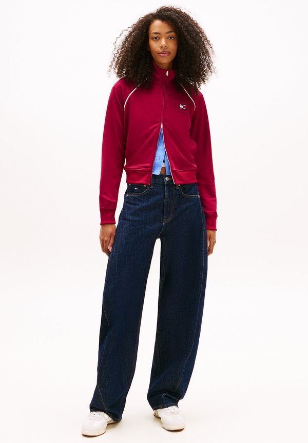 Tommy Jeans TOMMY BADGE INTERLOCK KNIT TRACK JACKET