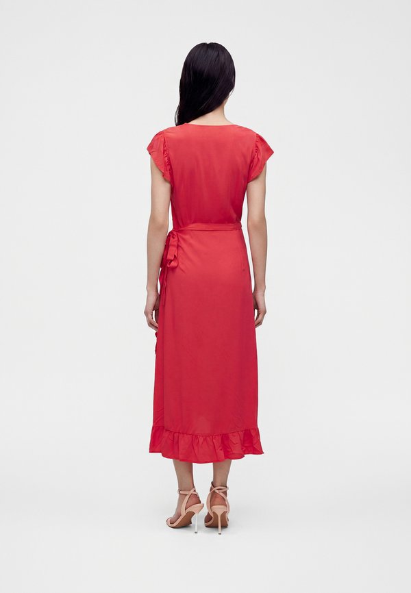VILA VIMANSAKIANA WRAP DRESS