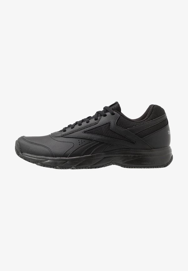 Reebok WORK N CUSHION  - Walking trainers - black/cold grey