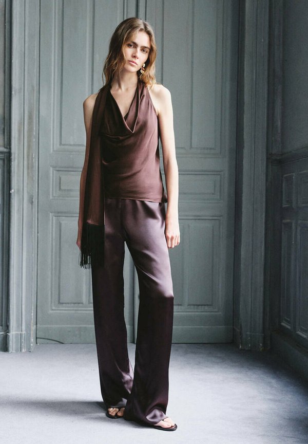 Mango ADULT - Blouse - brown