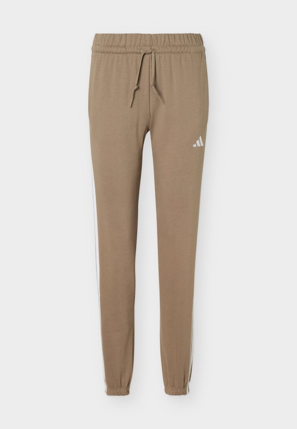 adidas Sportswear Tracksuit bottoms - khaki six/white
