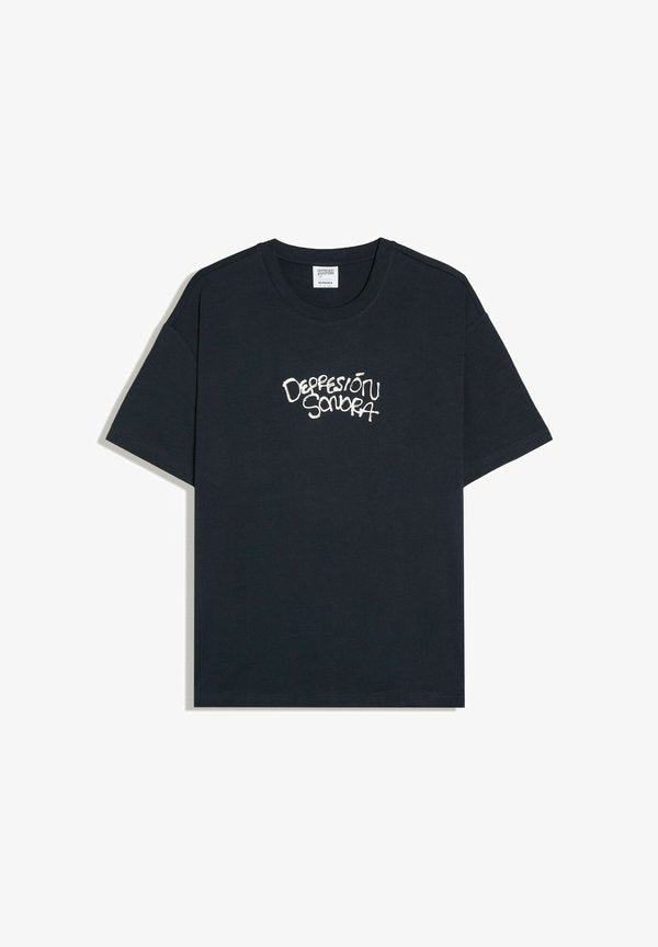 Bershka PRINT-TSHIRT - Print T-shirt - royal blue
