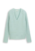 TOM TAILOR PULLOVER MIT V-AUSSCHNITT