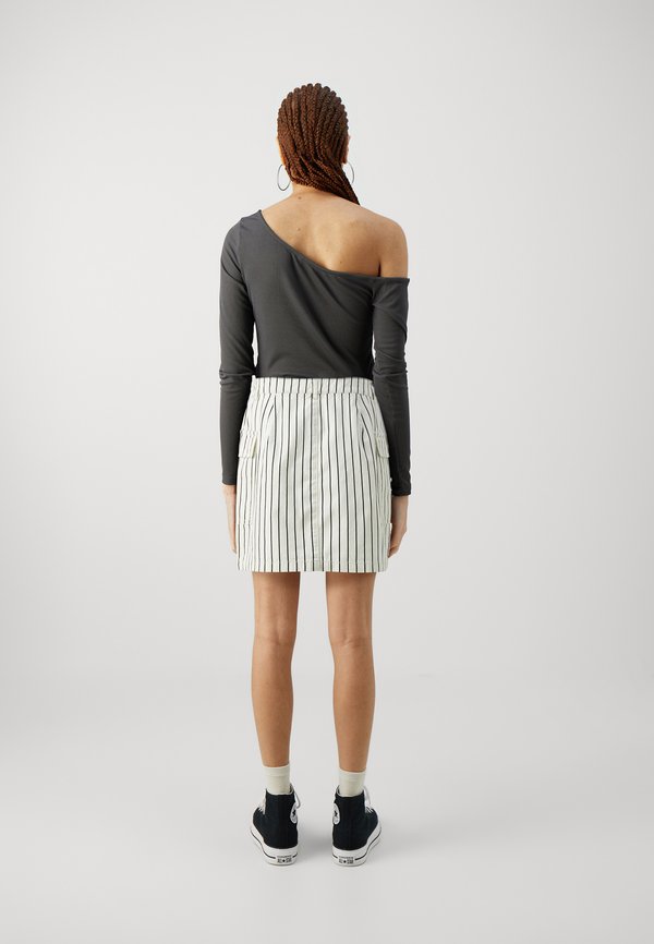 ONLY ONLMAXINE STRIPE CARGO SKIRT