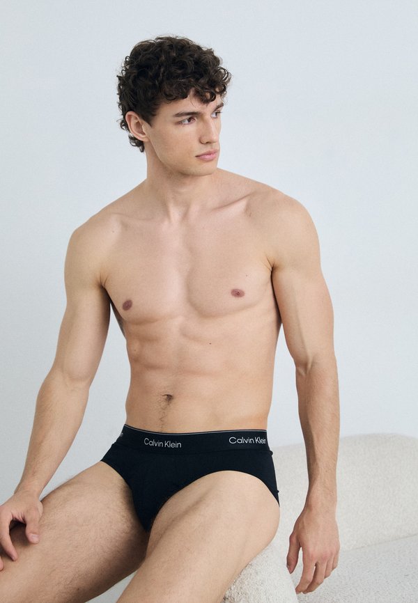Calvin Klein Underwear 3 PACK - Briefs - black