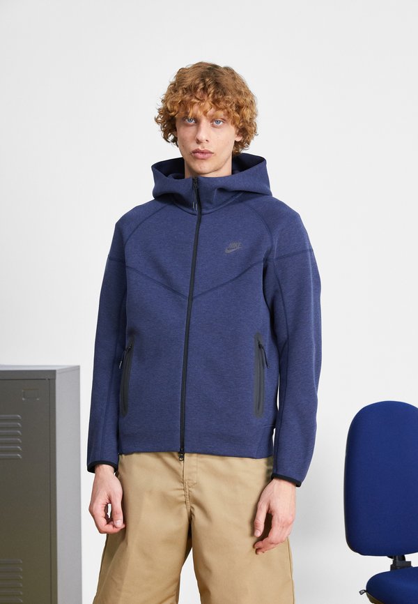 Nike Sportswear Fleece jacket - obsidianheather/(black)