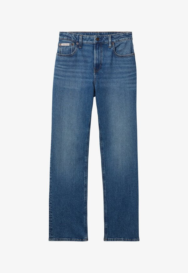 Calvin Klein Jeans HIGH RISE STRAIGHT VINTAGE SKYFA - Straight leg jeans - vintage skyfall