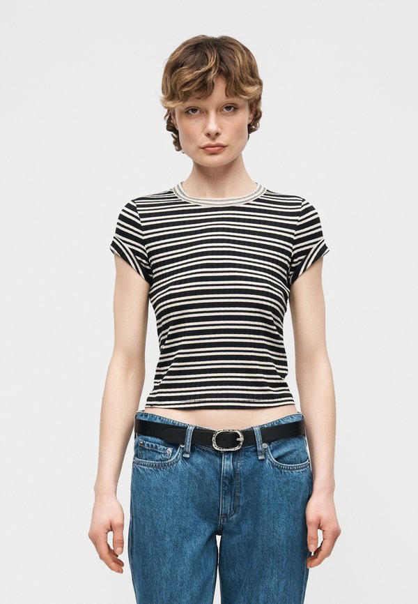 rag & bone LUCA STRIPE CONTRAST TEE