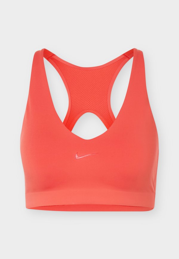Nike Performance BRA - Medium support sports bra - light crimson/university red
