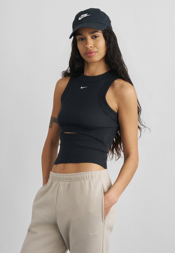Nike Sportswear CHILL TANK - Top - black/sail