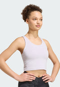 adidas Performance ALL ME MEDIUM SUPPORT BRA TANK - Top - frozen purple mel