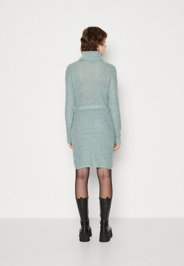 JDY JDYMEGAN COWLNECK BELT DRESS
