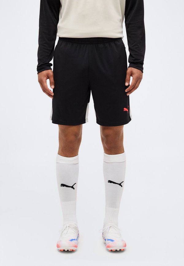 Puma INDIVIDUALLIGA TRAINING SHORTS - Sports shorts - sugared almond/ultra red/black