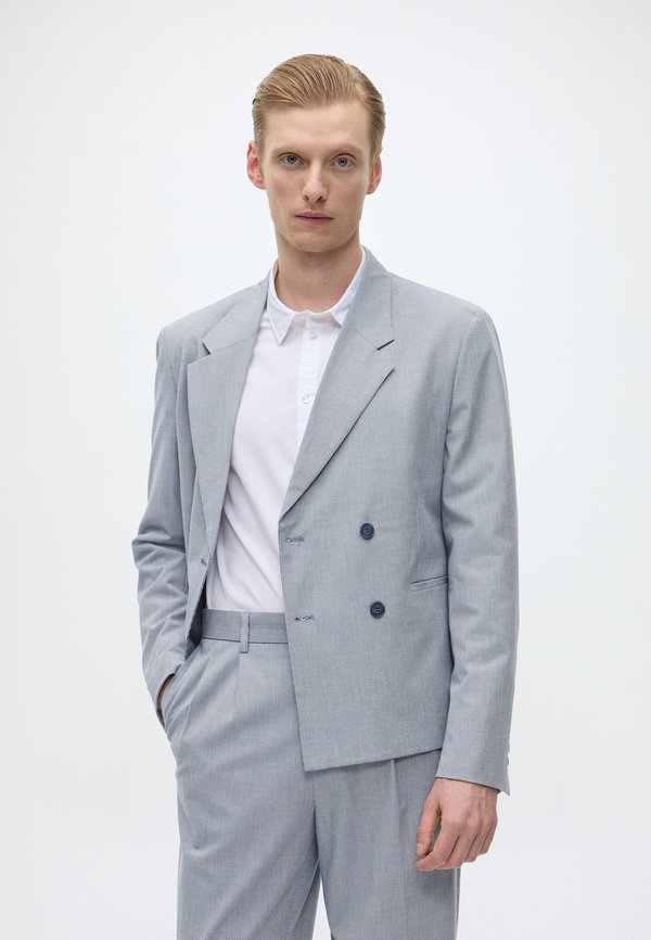 Lindbergh MICRO HOUNDTOOTH SUIT CROPPED