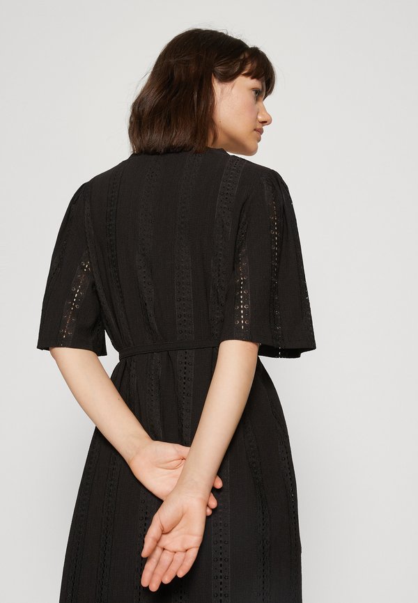 VILA VIAGATHA V-NECK 2/4 KNEE DRESS