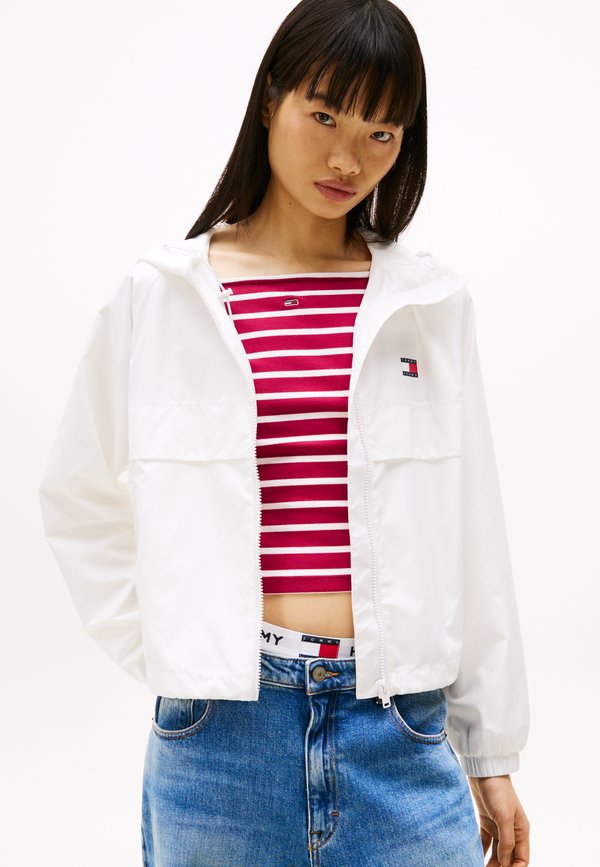 Tommy Jeans RELAXED WATER REPELLENT RIPSTOP HOODED WINDBREAKER
