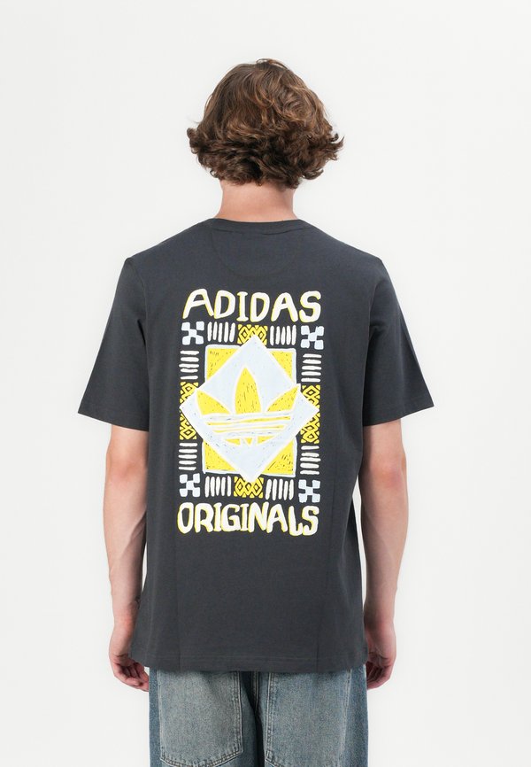 adidas Originals PREM UNISEX - Print T-shirt - anthracite