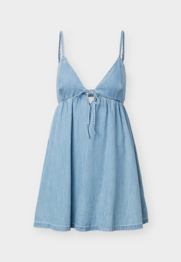 Abercrombie & Fitch V NECK FLOWY TIE FRONT