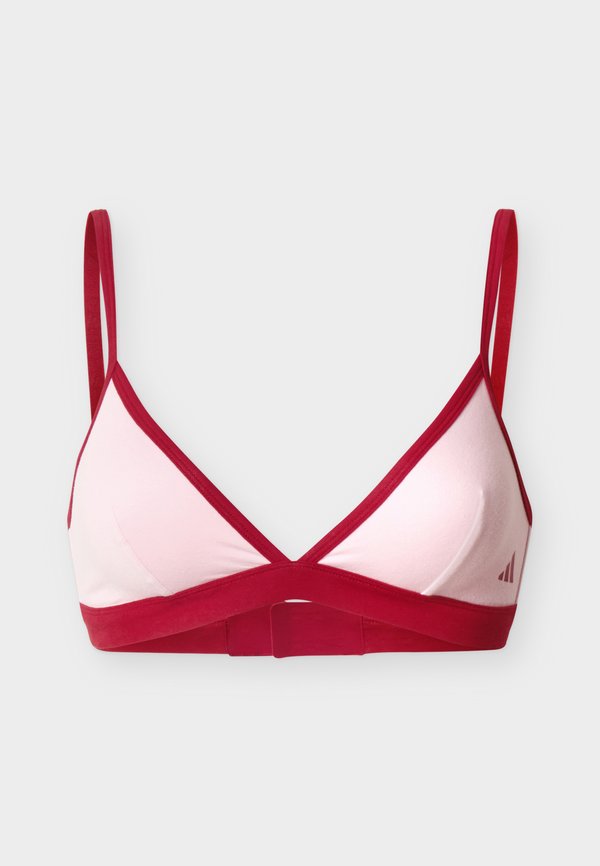 adidas Sportswear TRIANGLE BRALETTE - Triangle bra - clear pink