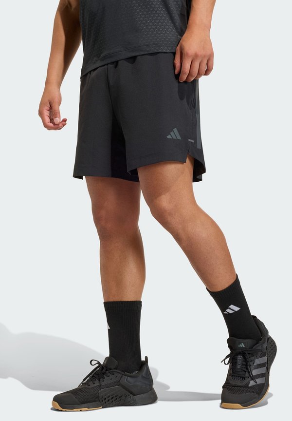 adidas Performance D4T PRIMELIFT 3 STRIPES SHORTS - Sports shorts - black
