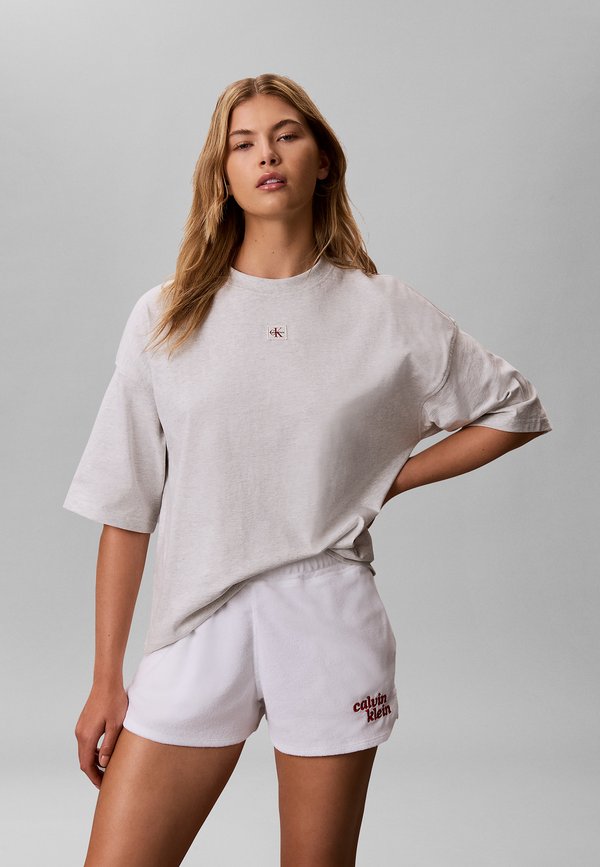 Calvin Klein Jeans Basic T-shirt - bc light grey heather