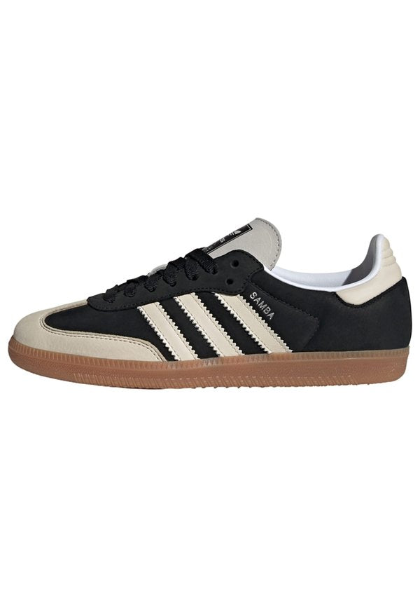 adidas Originals SAMBA OG WOMEN - Trainers - core black/wonder white/silver