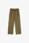 Bershka SUPER BAGGY RUSTIC TROUSERS 00995721 - Trousers - khaki