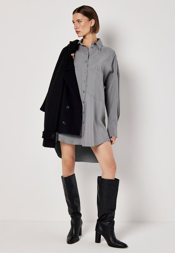 Apricot PINSTRIPE OVERSIZED
