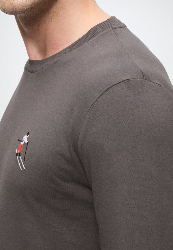 TOM TAILOR DENIM EMBROIDERED LONGSLEEVE