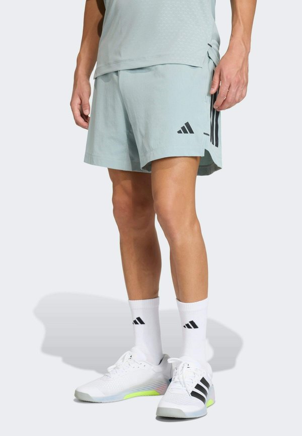 adidas Performance D4T PRIMELIFT 3 STRIPES SHORTS - Sports shorts - light blue