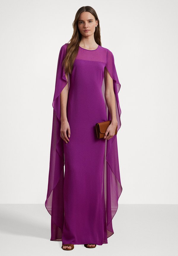 Lauren Ralph Lauren CAPE GEORGETTE GOWN