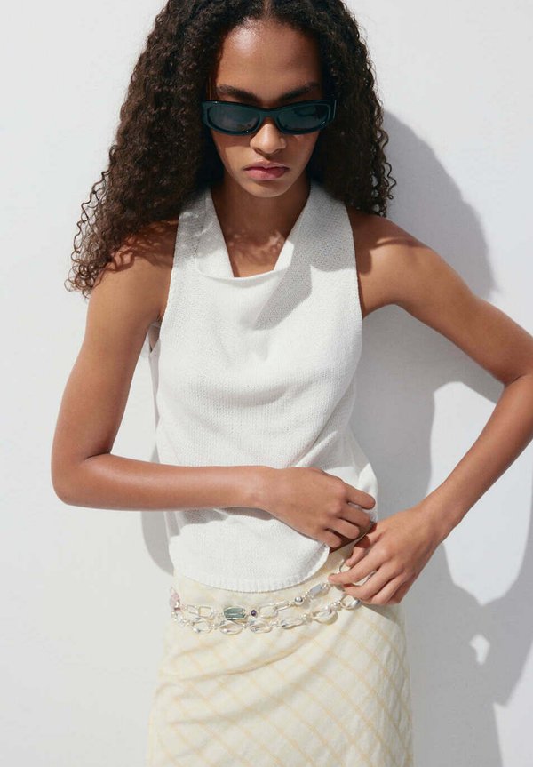 Mango ADULT - Top - off -white