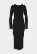 Pieces PCCAMMA V NECK LONG DRESS